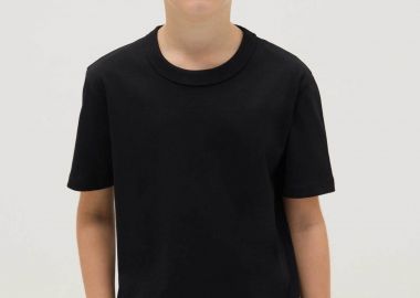 OVS παιδικό T-shirt μονόχρωμο - 002528766 Μαύρο - OVS KIDS - 