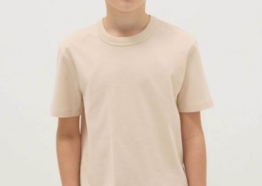 OVS παιδικό T-shirt μονόχρωμο - 002528776 Μπεζ - OVS KIDS - 