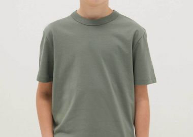 OVS παιδικό T-shirt μονόχρωμο - 002531267 Χακί - OVS KIDS - 