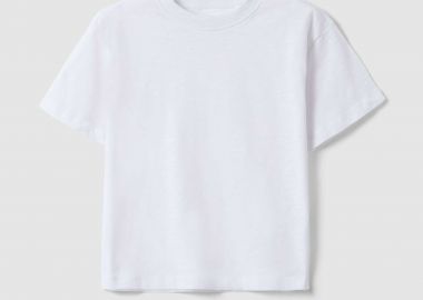 OVS παιδικό T-shirt μονόχρωμο Οversized Fit - 002573694 Λευκό - OVS KIDS - 
