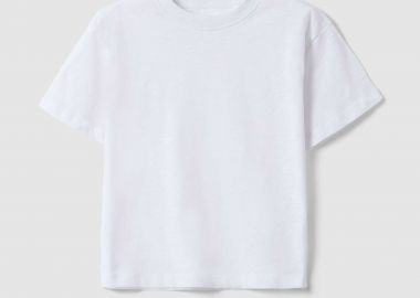 OVS παιδικό T-shirt μονόχρωμο Οversized Fit - 002573694 Λευκό - OVS KIDS - 