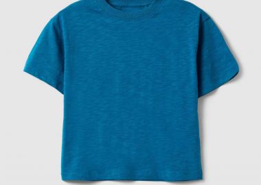 OVS παιδικό T-shirt μονόχρωμο Οversized Fit - 002573722 Μπλε Σκούρο - OVS KIDS - 