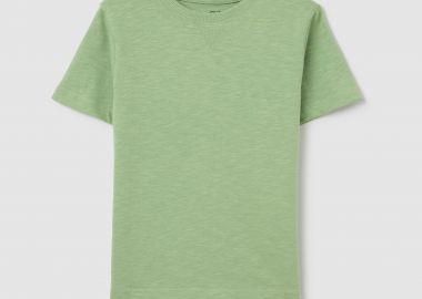 OVS παιδικό T-shirt μονόχρωμο Regular Fit - 002262590 Πράσινο - OVS KIDS - 