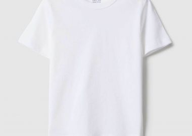OVS παιδικό T-shirt μονόχρωμο Regular Fit - 002519010 Λευκό - OVS KIDS - 