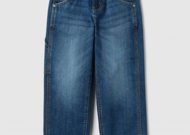 OVS παιδικό τζιν παντελόνι πεντάτσεπο Loose Fit - 002519586 Denim Blue Σκούρο - OVS KIDS - 