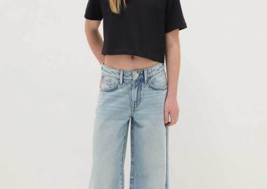 OVS παιδικό τζιν παντελόνι Wide Leg - 002553406 Denim Blue - OVS KIDS - 