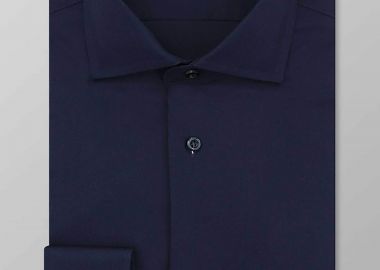 Oxford Company ανδρικό πουκάμισο club μονόχρωμο Slim Fit 