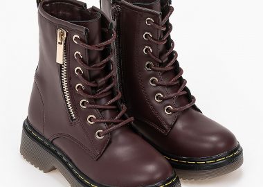 Παιδικά αρβυλάκια ματ με εξώραφα - Μπορντώ - Issue - 