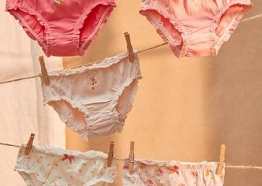 Παιδικά Εσώρουχα για Κορίτσια Pink Fairy 5 τμχ ΡΟΖ - DPAM - 