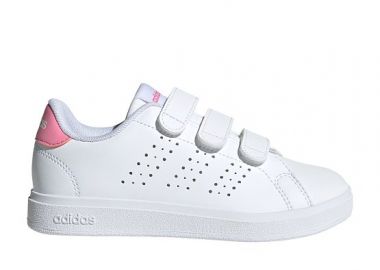 Παιδικά Παπούτσια Adidas Advantage Base για Κορίτσια Baby Pink (Μεγέθη 28-35) ΛΕΥΚΟ - ADIDAS - 