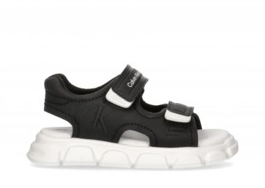 Παιδικά Πέδιλα Calvin Klein Αγόρι V1B2-80905-1355 999 Μαύρα (20-23) - Calvin Klein - 