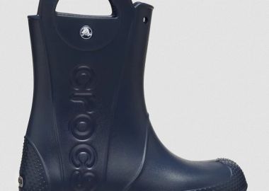 Παιδικές Γαλότσες Crocs Handle Rain Navy (Μεγέθη 28-31) ΜΠΛΕ - CROCS - 