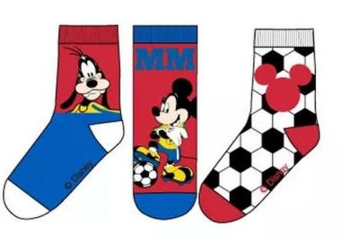 Παιδικές Κάλτσες για Αγόρι Childrenland DISNEY Πολύχρωμες MICKEY-603 3 Ζεύγη - CHILDRENLAND - 