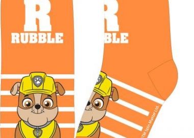 Παιδικές Κάλτσες για Αγόρι Childrenland Nickelodeon Paw Patrol Rubble Χρώματος Πορτοκαλί RUBBLE544 - CHILDRENLAND - 