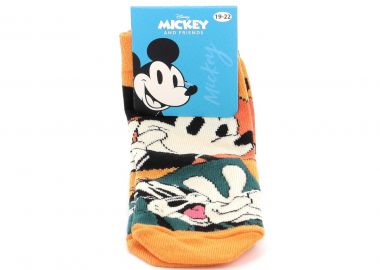 Παιδικές Κάλτσες για Αγόρι Disney Mickey Χρώματος Πορτοκαλί MC20501-ORANGE - DISNEY - 