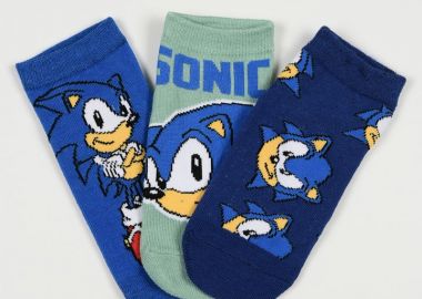 Παιδικές Κάλτσες για Αγόρι Disney Sonic Χρώματος Πολύχρωμo EZO6037.PACK1 - DISNEY - 