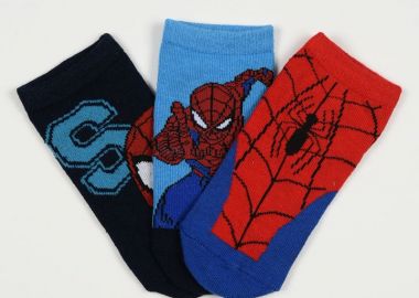 Παιδικές Κάλτσες για Αγόρι Disney Spider-Man Χρώματος Πολύχρωμo EZO6041.PACK2 - DISNEY - 