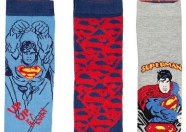 Παιδικές κάλτσες για αγόρι SUPERMAN Βαμβακερές 3 ζευγάρια Warner Bros 28276 Πολύχρωμο - Warner Bros - 