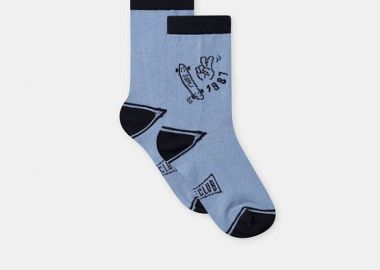 Παιδικές Κάλτσες για Αγόρια Baby Blue Skater ΜΠΛΕ - SERGENT MAJOR - 