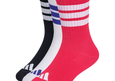 Παιδικές Κάλτσες για Κορίτσι Adidas Kids Cushioned Crew Socks Χρώματος Πολύχρωμο KQ9224 - ADIDAS - 