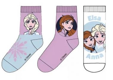 Παιδικές Κάλτσες για Κορίτσι Childrenland DISNEY Πολύχρωμες FROZEN-646 3 Ζεύγη - CHILDRENLAND - 