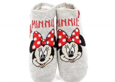 Παιδικές Κάλτσες για Κορίτσι Childrenland Minnie Χρώματος Γκρι MINNIEMOUSE - CHILDRENLAND - 