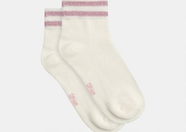 Παιδικές Κάλτσες για Κορίτσια Pink Casual ΛΕΥΚΟ - DPAM - 