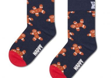 ΠΑΙΔΙΚΕΣ ΚΑΛΤΣΕΣ GINGERBREAD MAN HAPPY SOCKS ΠΟΛΥΧΡΩΜΟ - HAPPY SOCKS - 