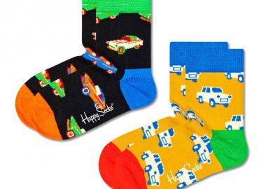 Παιδικές Κάλτσες Happy Socks Kcar02-9300 - HAPPY SOCKS - 