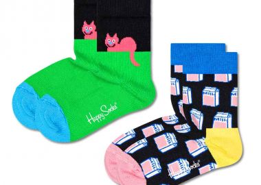 Παιδικές Κάλτσες Happy Socks Kcat02-9300 - HAPPY SOCKS - 