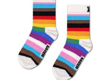 ΠΑΙΔΙΚΕΣ ΚΑΛΤΣΕΣ PRIDE STRIPE HAPPY SOCKS ΠΟΛΥΧΡΩΜΟ - HAPPY SOCKS - 