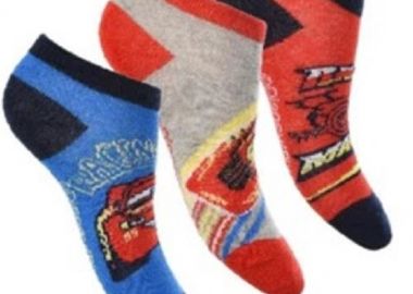 Παιδικές Κάλτσες Σοσόνια Σετ 3 τεμαχίων Disney Cars Πολύχρωμο - Disney Cars - 