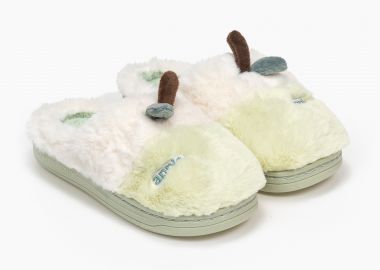 Παιδικές παντόφλες apple με διχρωμία - Πράσινο - Issue - 