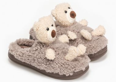 Παιδικές παντόφλες με αρκουδάκι - Πούρο - Issue - 
