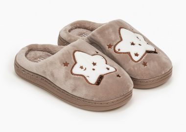 Παιδικές παντόφλες με αστεράκια - Πούρο - Issue - 