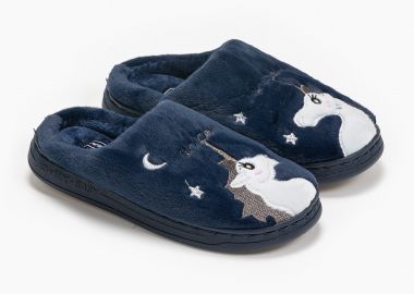 Παιδικές παντόφλες unicorn - Μπλε - Issue - 