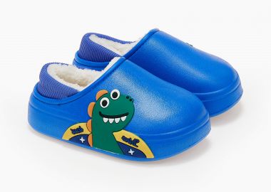 Παιδικές παντόφλες ζωάκια - Μπλε - Issue - 