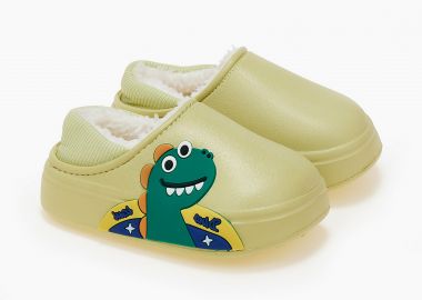 Παιδικές παντόφλες ζωάκια - Πράσινο - Issue - 