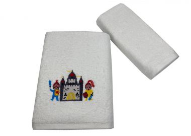 Παιδικές Πετσέτες (σετ 2 τεμ) knight - Astron Italy - 