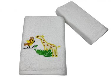 Παιδικές Πετσέτες (σετ 2 τεμ) zoo - Astron Italy - 