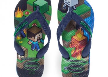 Παιδικές Σαγιονάρες Θαλάσσης Havaianas Minecraft 4145125 0555 - HAVAIANAS - 