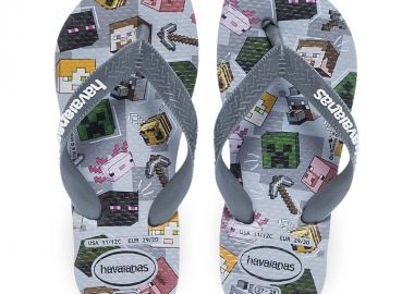 Παιδικές Σαγιονάρες Θαλάσσης Havaianas Minecraft 4145125 5178 - HAVAIANAS - 