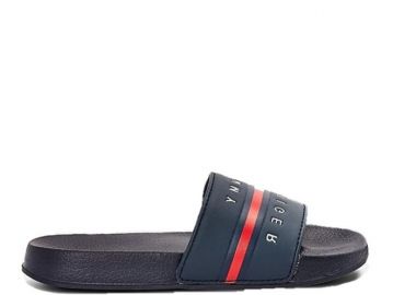 Παιδικές Σαγιονάρες Tommy Hilfiger Αγόρι Pool Slide T3B0-31123-1174 Μπλε 800 (30-34) - Tommy Hilfiger - 