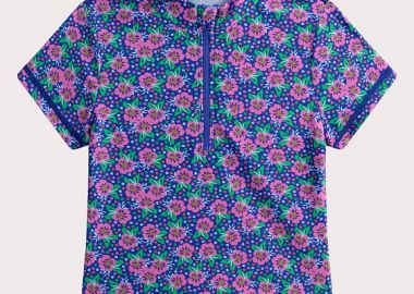 Παιδική Αντιηλιακή Μπλούζα για Κορίτσια Blue Floral ΜΠΛΕ - DPAM - 