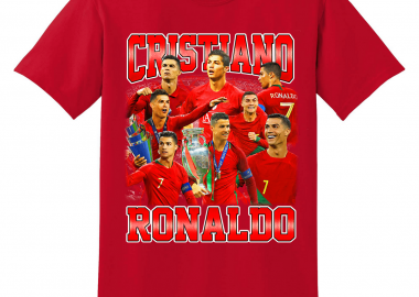 Παιδική βαμβακερή μπλούζα Cristiano Ronaldo - GILDAN - 