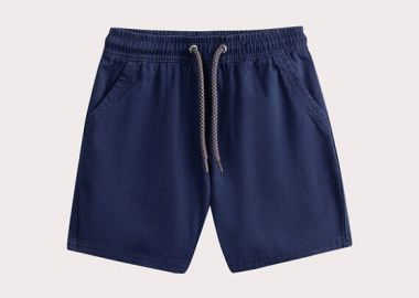 Παιδική Βερμούδα για Αγόρια Navy Twill ΜΠΛΕ - DPAM - 