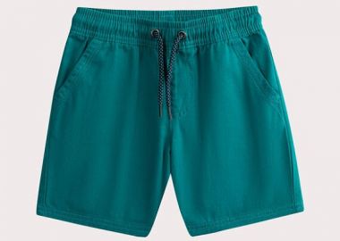 Παιδική Βερμούδα για Αγόρια Turquoise Twill ΜΠΛΕ - DPAM - 
