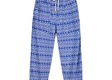 Παιδική εμπριμέ παντελόνα για κορίτσι 16-224217-2 - energiers - 