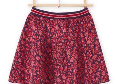 Παιδική Φούστα για Κορίτσια Corduroy Floral ΠΟΛΥΧΡΩΜΟ - DPAM - 
