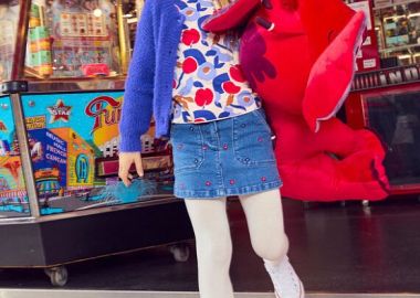 Παιδική Φούστα για Κορίτσια Denim Fleur ΜΠΛΕ - DPAM - 